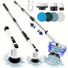 Rechargeable Electric Spin Scrubber with Extendable Handle