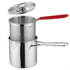 • “Stainless Steel Fry Basket Pot for Home Cooking”