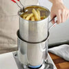 • “Stainless Steel Fry Basket Pot for Home Cooking”